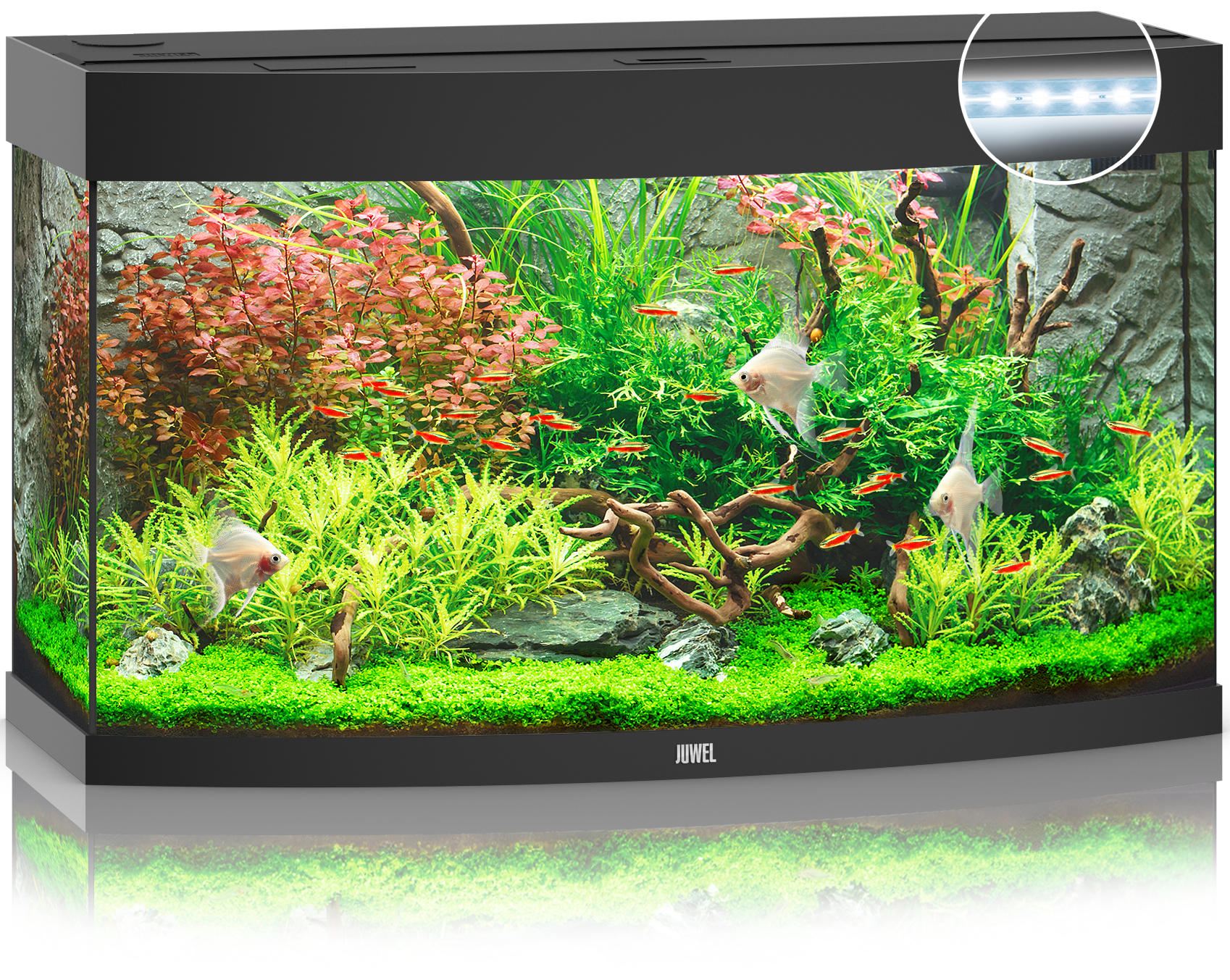Akvaarium Vision LED 180 L must