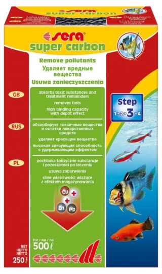 Filtrielement Sera Super Süsinik 250g