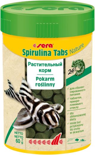 Sera Spirulina Tabs Nature 100tab 100ml/60g