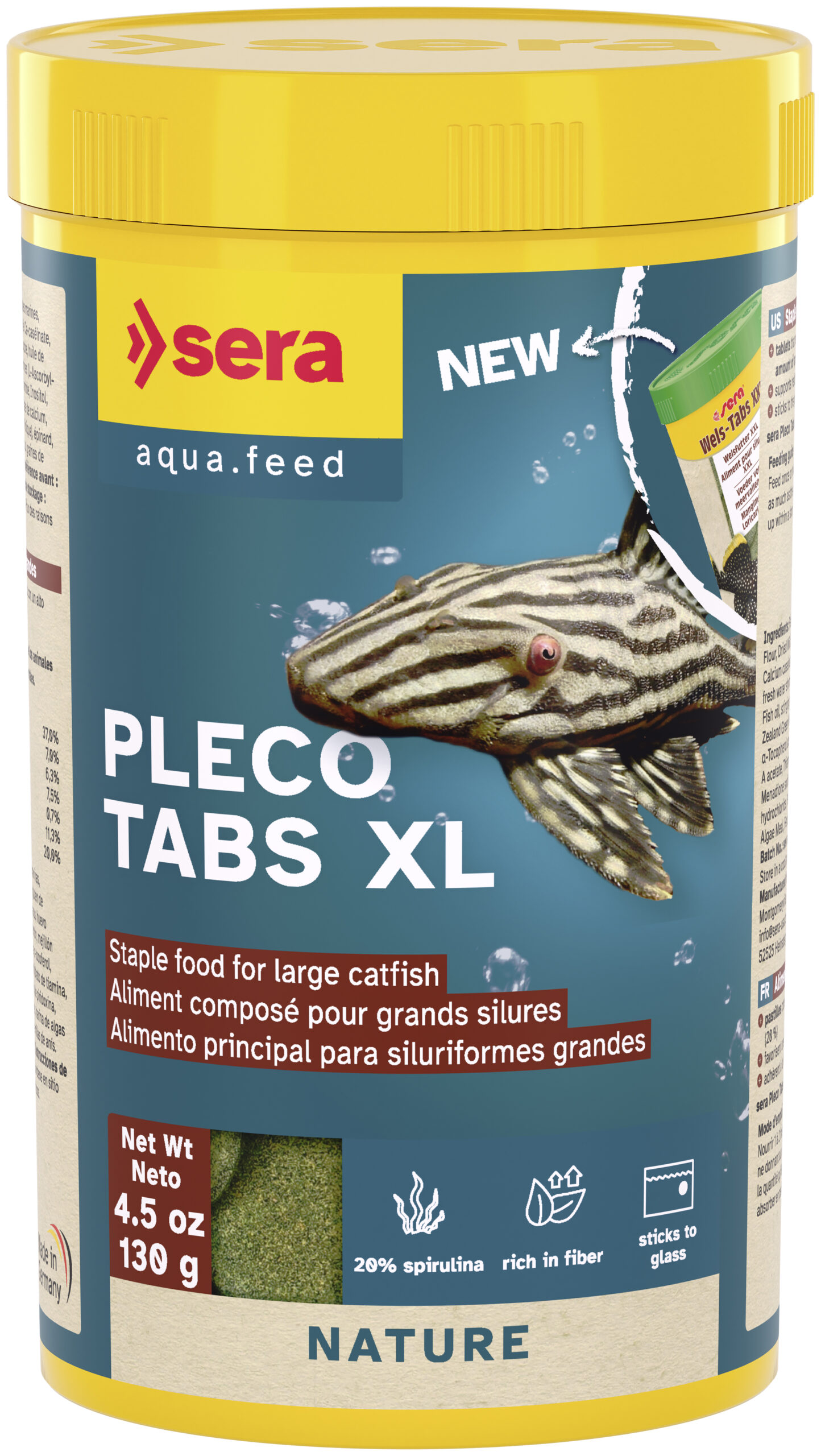 Sera Pleco Tabs XL 250ml/130g