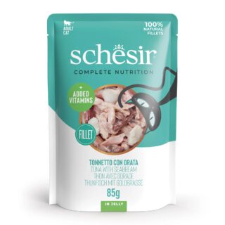Schesir Complete Nutrition tuunikala merilatikaga tarretises 85g kassikonserv
