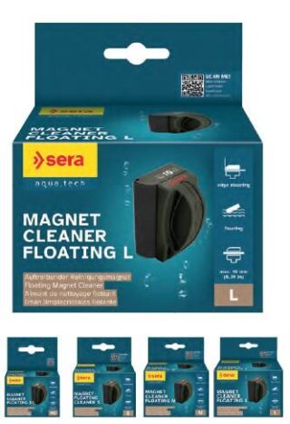 Sera ujuv magnetklaasipuhasti 10mm L