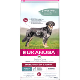 EUKANUBA Adult Mono-Protein lõhega kõikidele koertele 12 kg