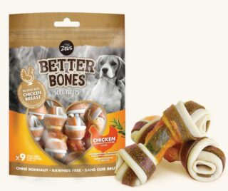 Koera maius Zeus pehmed närimiskondid kanaga 9tk