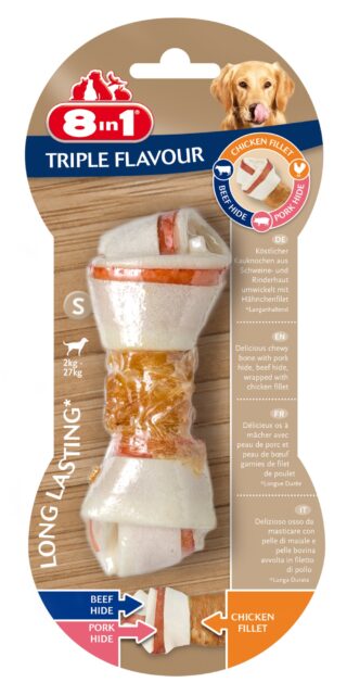 Koera maius 8in1 Flavours Kolme maitsega kont S