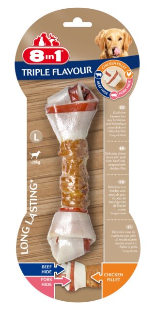 Koera maius 8in1 Flavours Kolme maitsega kont L