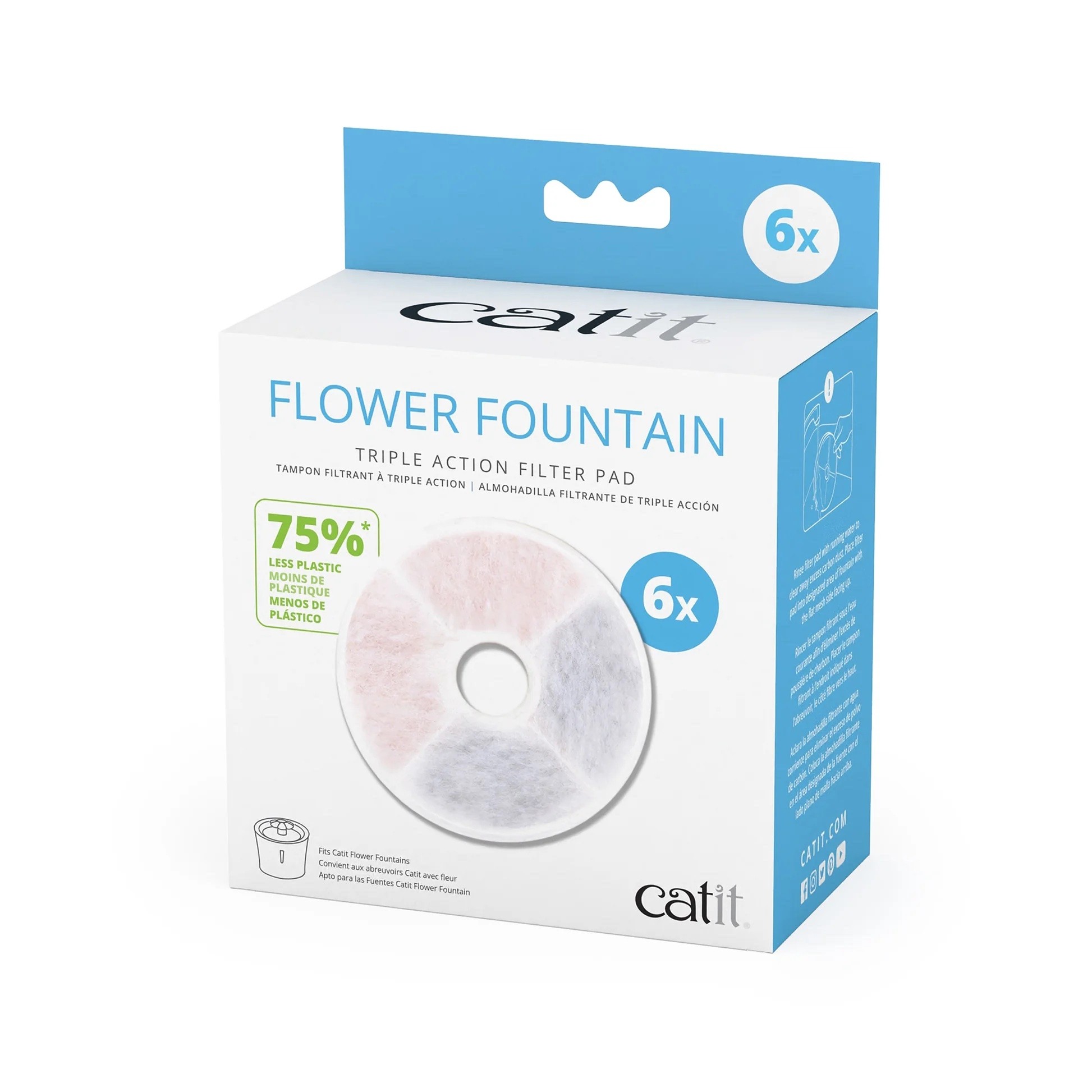 Catit Flower Fountain automaatse jooginõu filter 6tk