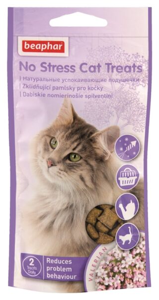 Beaphar No Stress Treats for Cat 35g stressi alandavad maiustused
