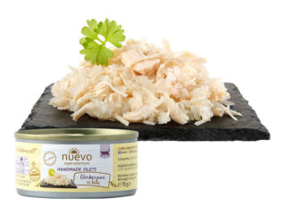 Lisasööt (konserv) NUEVO kassidele - kanafilee zelees 70g