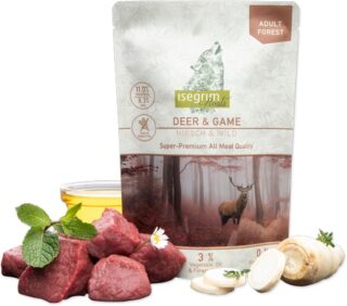 Täissööt (konserv) ISEGRIM Hirve- ja ulukilihaga 410g