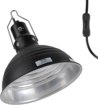 Terrariumi lambihoidja Lucky Herp Dome Screw Thread Ø21cm 250W