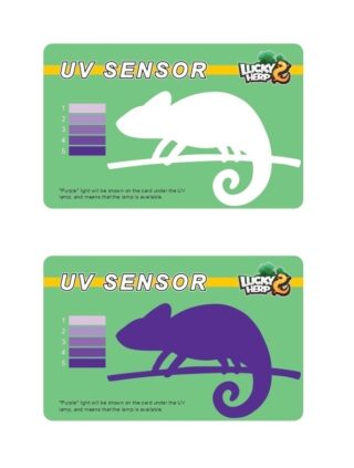 Lucky Herp UV-lambi test kaart