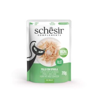 Schesir Complements kana meriahvenaga tarretises 70g kassikonserv