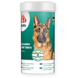 Toidulisand koertele 8in1 Vitality Glükoosamiin 55tabletti