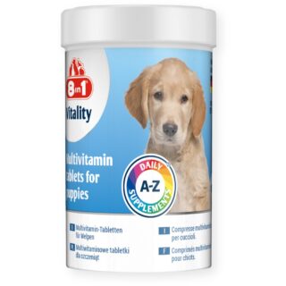 Toidulisand koertele 8in1 Vitality Multi Vitamiin Kutsikatele 100tabletti