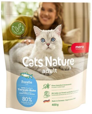 Mera Cats Nature Adult kuivtoit kassidele forelliga 400g