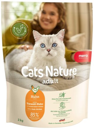 Mera Cats Nature Adult kuivtoit kassidele kanaga 2kg