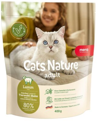 Mera Cats Nature Adult kuivtoit kassidele lambalihaga 400g