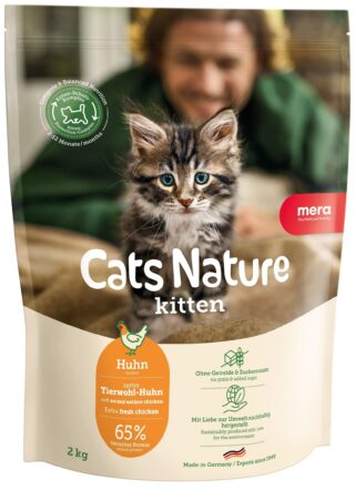 Mera Cats Nature Kitten kuivtoit kassipoegadele kanaga 2kg