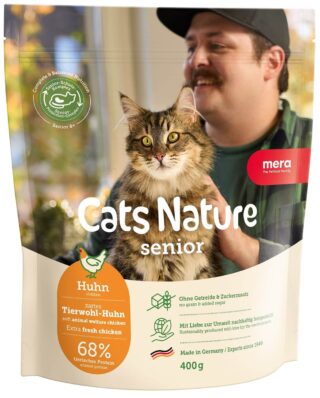 Mera Cats Nature Senior kuivtoit kassidele kanaga 400g