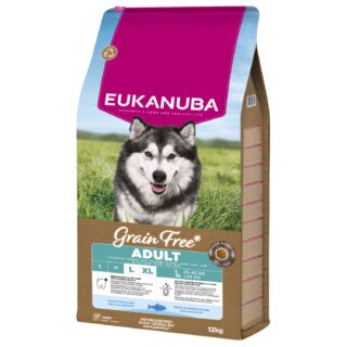 EUKANUBA Adult ookeanikalaga suurtele koertele teraviljavaba 12 kg