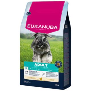 EUKANUBA Adult kanalihaga väikestele koertele 12 kg