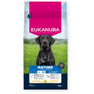 EUKANUBA Mature kanalihaga suurtele koertele 15 kg