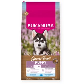 EUKANUBA Puppy ookeanikalaga suurtele koertele teraviljavaba 12 kg