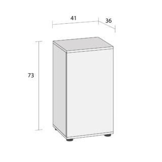 Aluskapp Vio Cube 54 SBX must