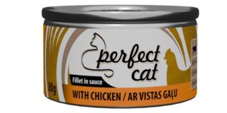 Täissööt (konserv) Perfect Cat kanaga kastmes 80g