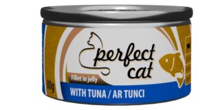 Täissööt (konserv) Perfect Cat tuunikalaga tarretises 80g