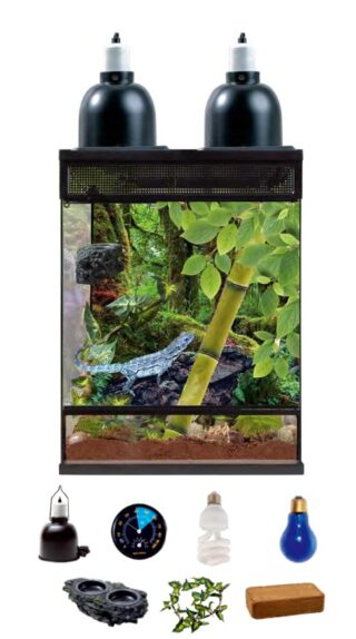 Klaasist terraarium Tropical Kit SKT30 465x465x610mm