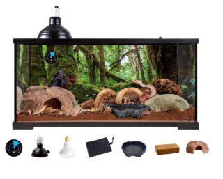 Klaasist terraarium Snake and tortoise kit SK40 920x465x465mm