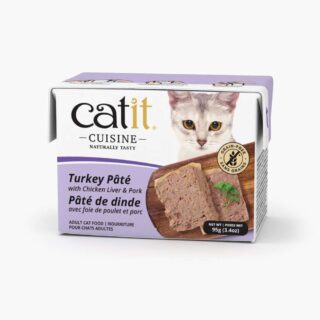 Täissööt (konserv) Catit Cuisine  Pate kalkunipasteet kana ja singiga, 95g