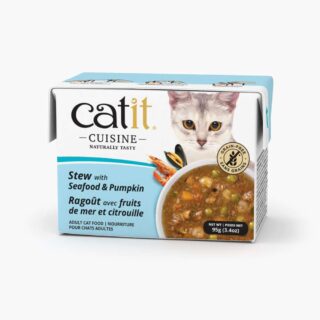 Täissööt (konserv) Catit Cuisine Stew hautis mereandide ja kõrvitsaga, 95g