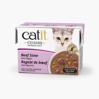 Täissööt (konserv) Catit Cuisine Stew hautis veiseliha ja köögiviljadega, 95g