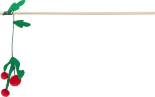 Kassi mänguõng Jõulupõõsas, puit, 48 cm