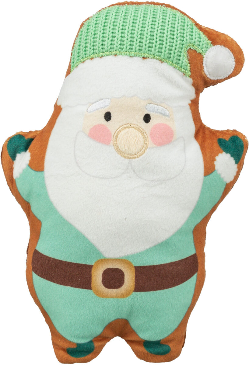 Koera mänguasi Jõuluvana, plüüs, 22 cm