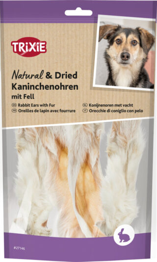 Koera maius Jänese kõrvad karvaga 100g