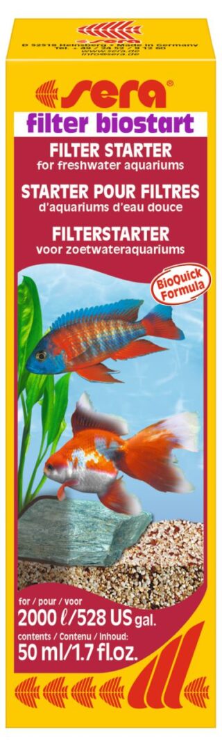 Filtrielement sera Filter Biostart - filtri bakterid 50 ml