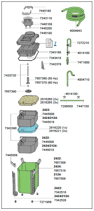 Akvaariumi välisfilter Eheim eXperience 250