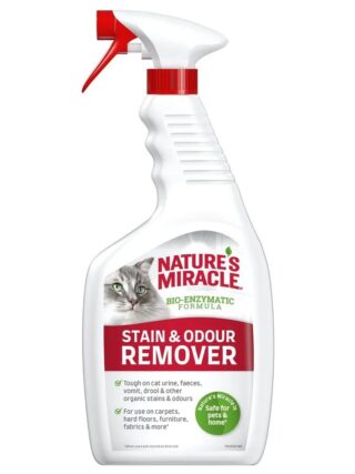 Nature’s Miracle pleki- ja lõhnaeemaldaja kassidele 709ml