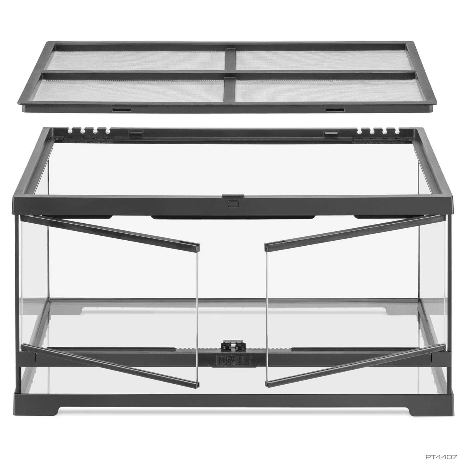 Klaasist terraarium Exo-Terra Pro Medium Low 60 x 45 x 30 cm