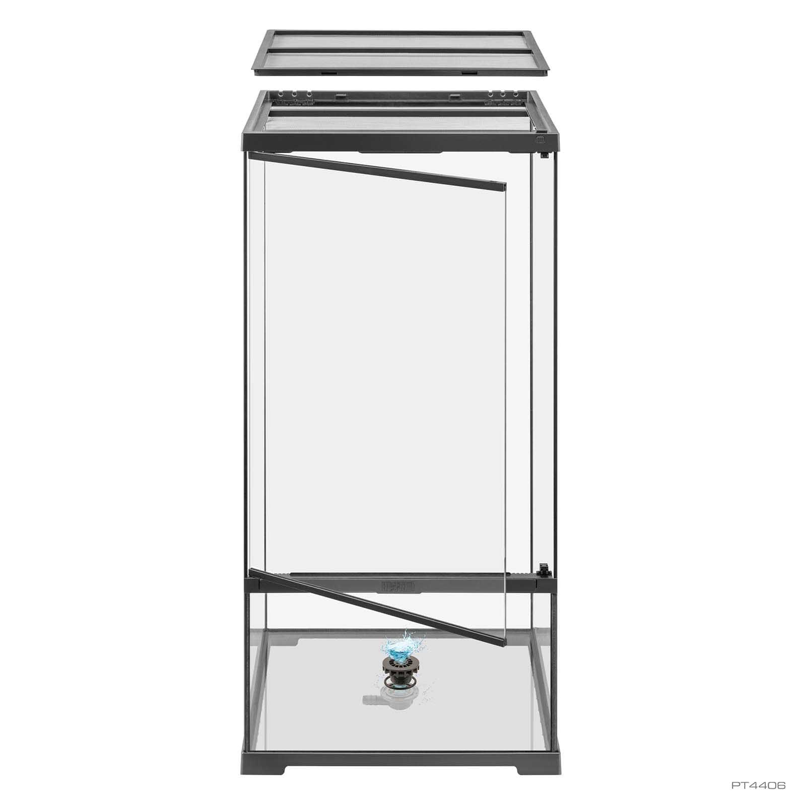 Klaasist terraarium Exo-Terra Pro Paludarium Small/X-Tall 45x45x90cm
