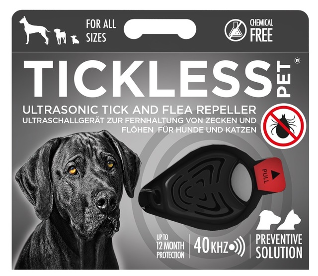 TICKLESS PUUGIPELETAJA LEMMIKLOOMALE MUST