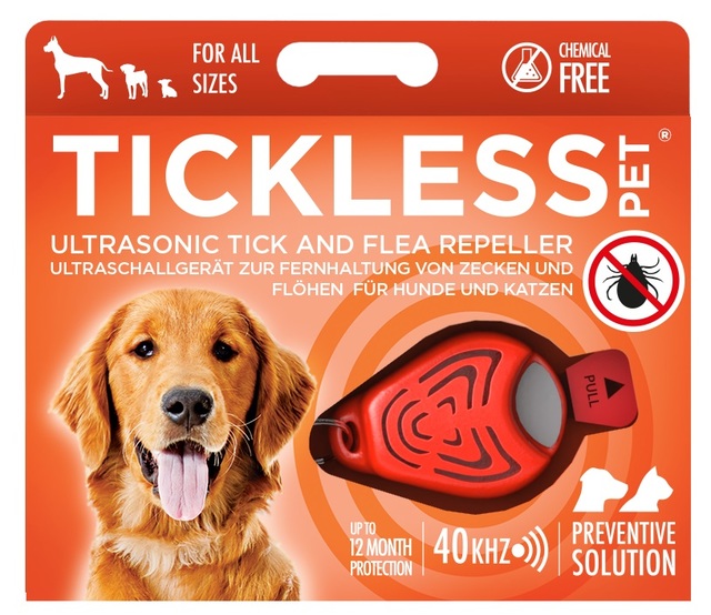 TICKLESS PUUGIPELETAJA LEMMIKLOOMALE ORANZ