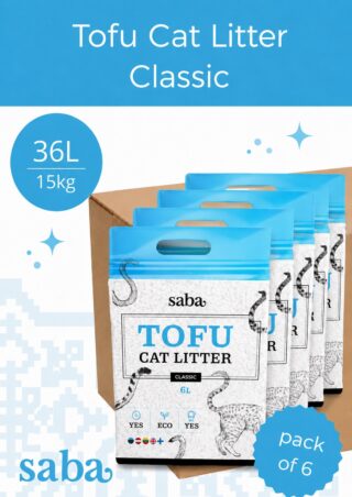 SABA lõhnatu tofu kassiliiv 36L