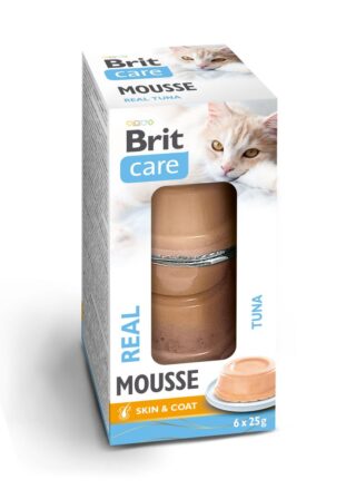 Brit Care Mousse Real Tuna märgtoit kassidele 6x25g
