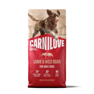 Carnilove Active Lamb & Wild Boar Adult koeratoit 12kg