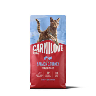Carnilove Active Salmon & Turkey Adult kassitoit 6kg